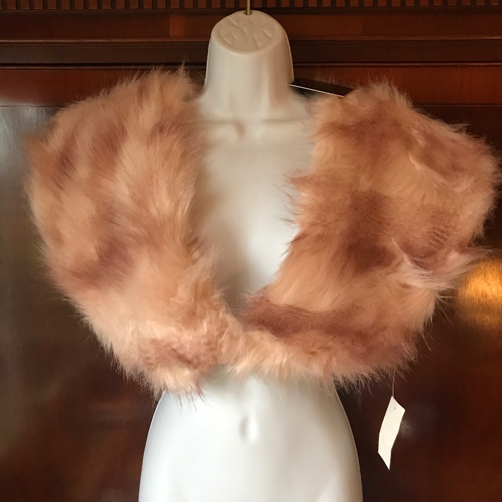 NEW FoxieDox Bambi Faux Fur Bolero Vest size M/L